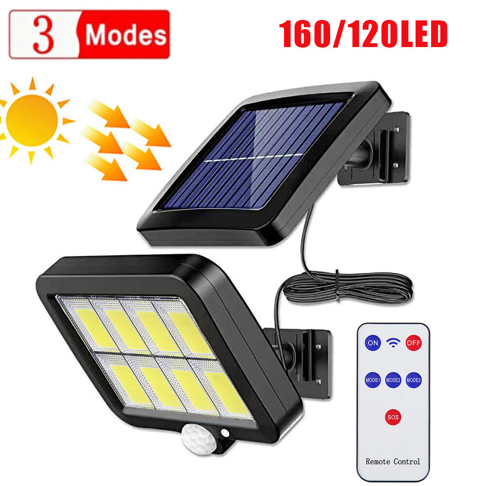 LED Solarleuchte für Außen Solarlampen mit Bewegungsmelder Garten wandleuchte