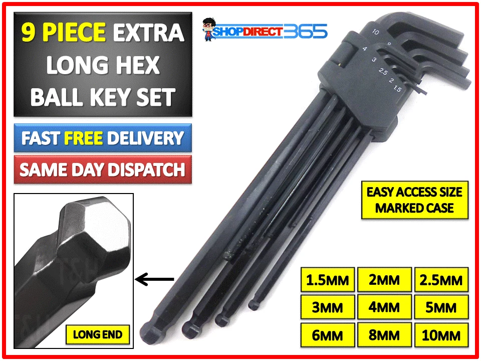 Extra long allen wrench set online