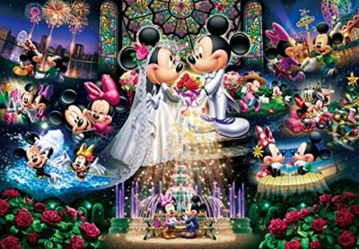 1000 Piece Jigsaw Puzzle Disney Eternal Oath - Wedding Dream