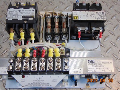 AMBI-TECH SS-2G-8TM ELECTRONIC MOTOR CONTROL 8HP 3-PHASE 230V