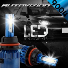 Autovizion Led Hid Headlight Conversion Kit 9004 Hb1 6000k 1991-1995 Volvo 940