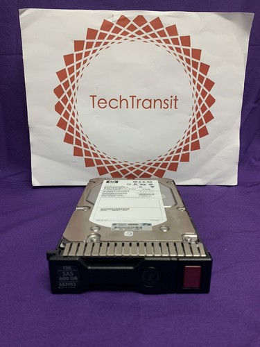 HP EF0600FARNA 516810-003 600 GB 3,5" 15K DP SAS disco rigido G8 - Foto 2 di 3