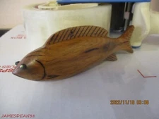 DICK DON TRUDELL ICE FISHING SPEARING DECOY CONTEMPORARY XMAS ORNAMENT 45