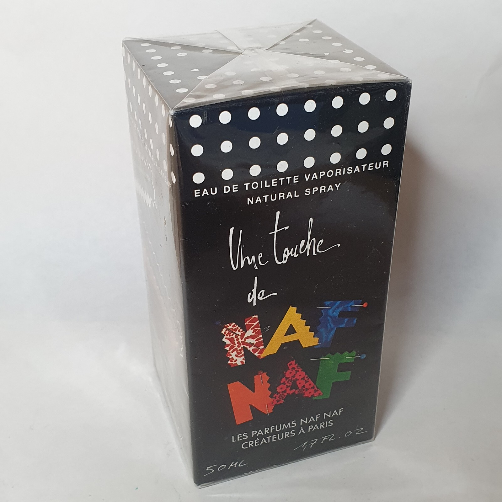 Une Touche de NAF NAF Parfum Vintage EDT Spray 50 ML Rare sous Blister