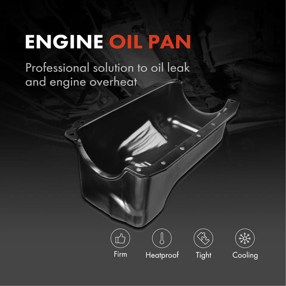 Nuevo cárter del cárter de aceite del motor para Dodge Dakota B150 1500 250 2500 D150 D250 W150 3,9 L Foto 2 de 4