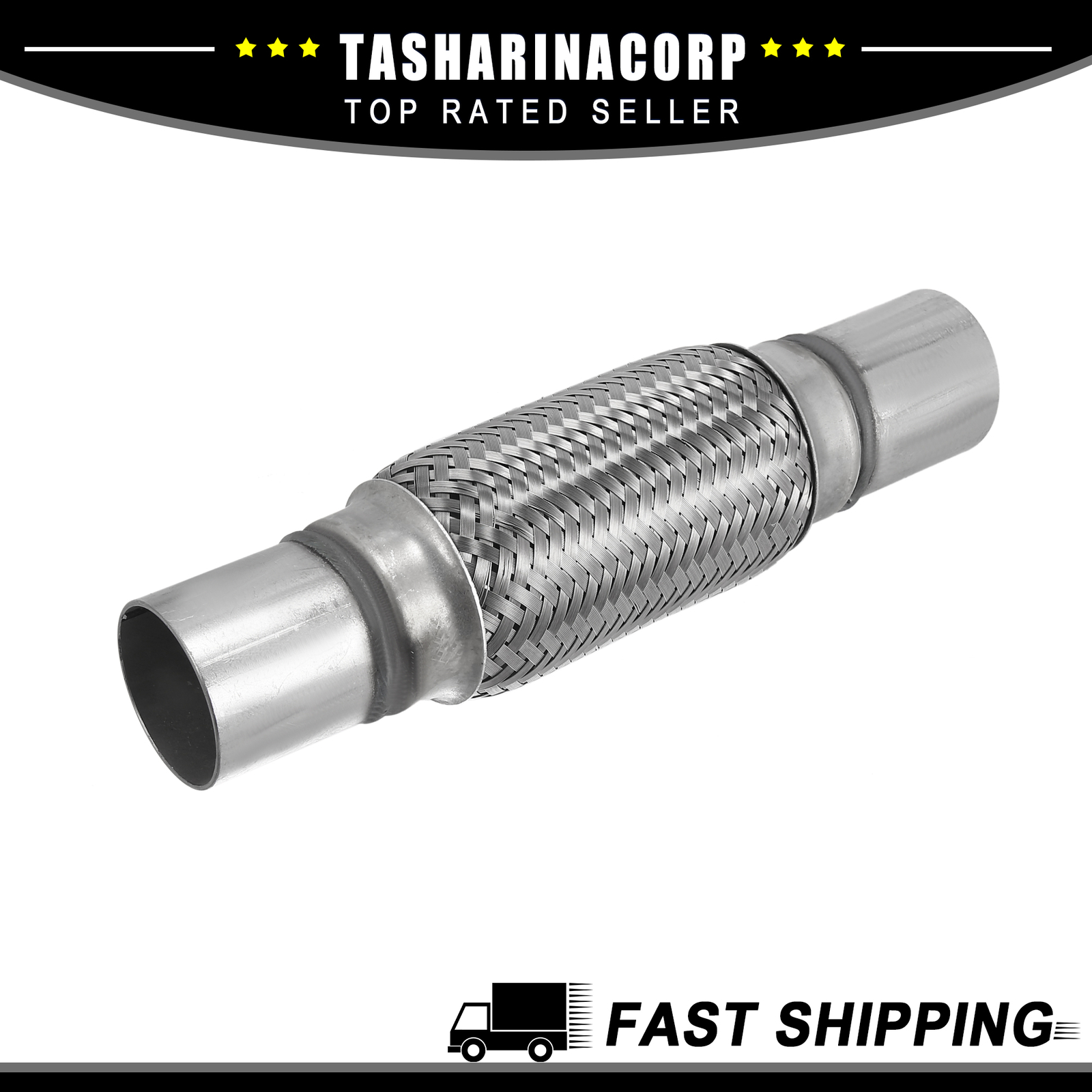 Car Exhaust Flexible Pipe Tubing Universal Exhaust Joint Stainless Steel eBay