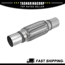 1.75in Car Exhaust Flexible Pipe Tubing Universal Exhaust Joint Stainless Steel