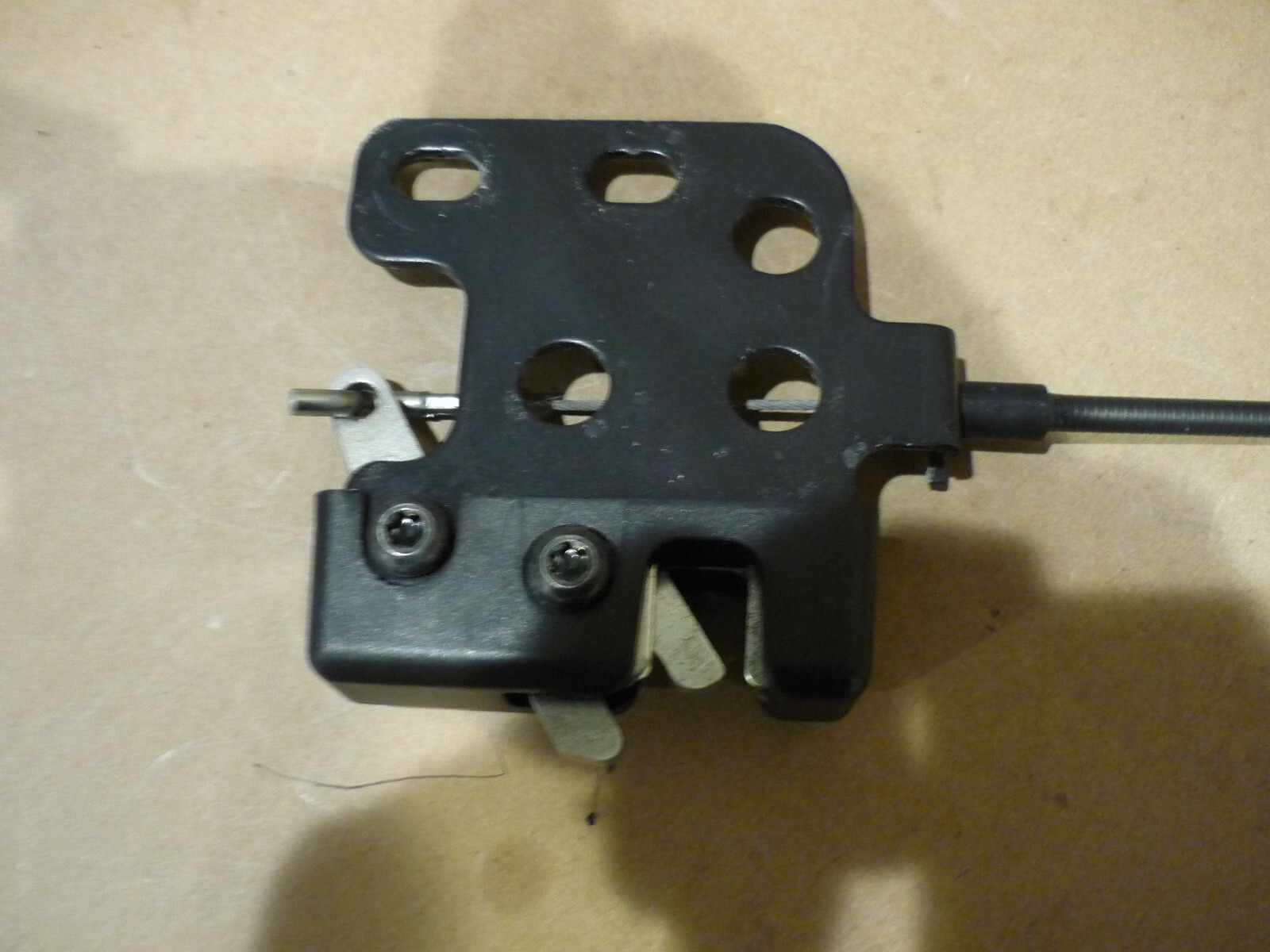 Ferrari California - LH Rear Seat Back Latch With Cable- P/N 82093500