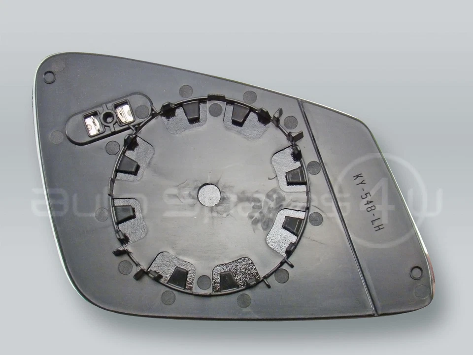 Heated Door Mirror Glass and Backing LEFT fits 2009-2015 BMW 7-Series F01 F02 - Image 2 of 2