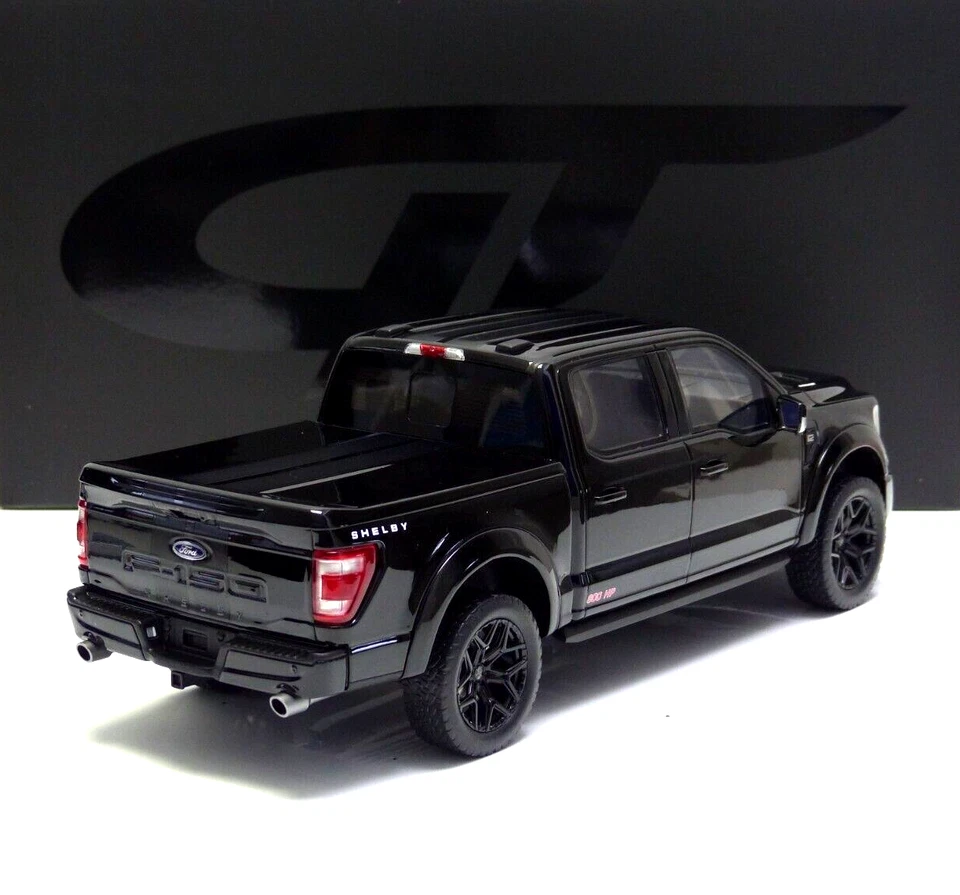 Shelby F-150 800HP Centennial Edizione 2024 Nero/Nero Cerchioni 1:18 GT919 - Immagine 2 di 4