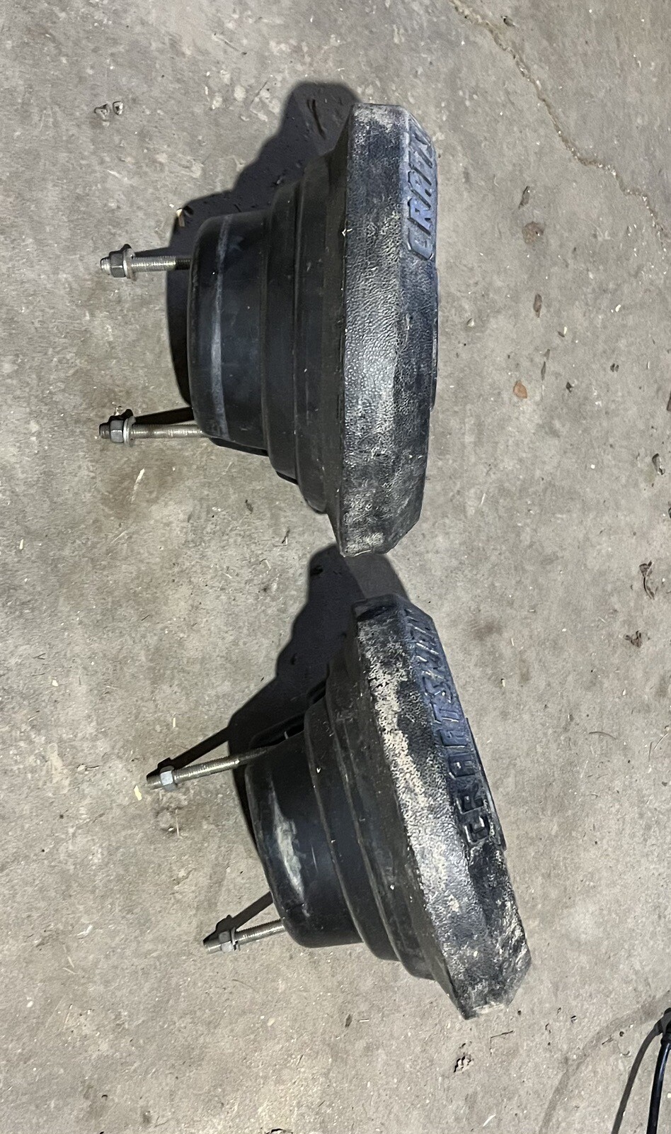 Craftsman Riding Tractor Wheel Weights 50lb eBay