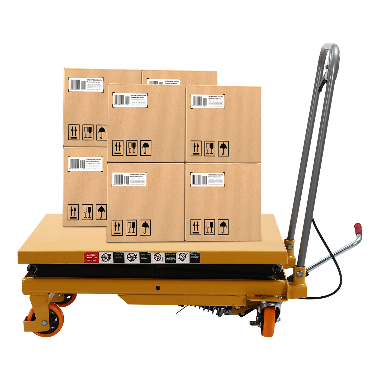 Hydraulic Scissor Lift Table Handling Transportation Lifting Bench ...