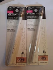 2 Maybelline New York Lasting Drama Up 16 Hr Wear Gel Pencil 606 Cashmere White 