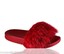 thumbnail 14  - Womens Slip On Flat Furry Rubber Slider Mules Fur Slipper Rihanna Sandals Size