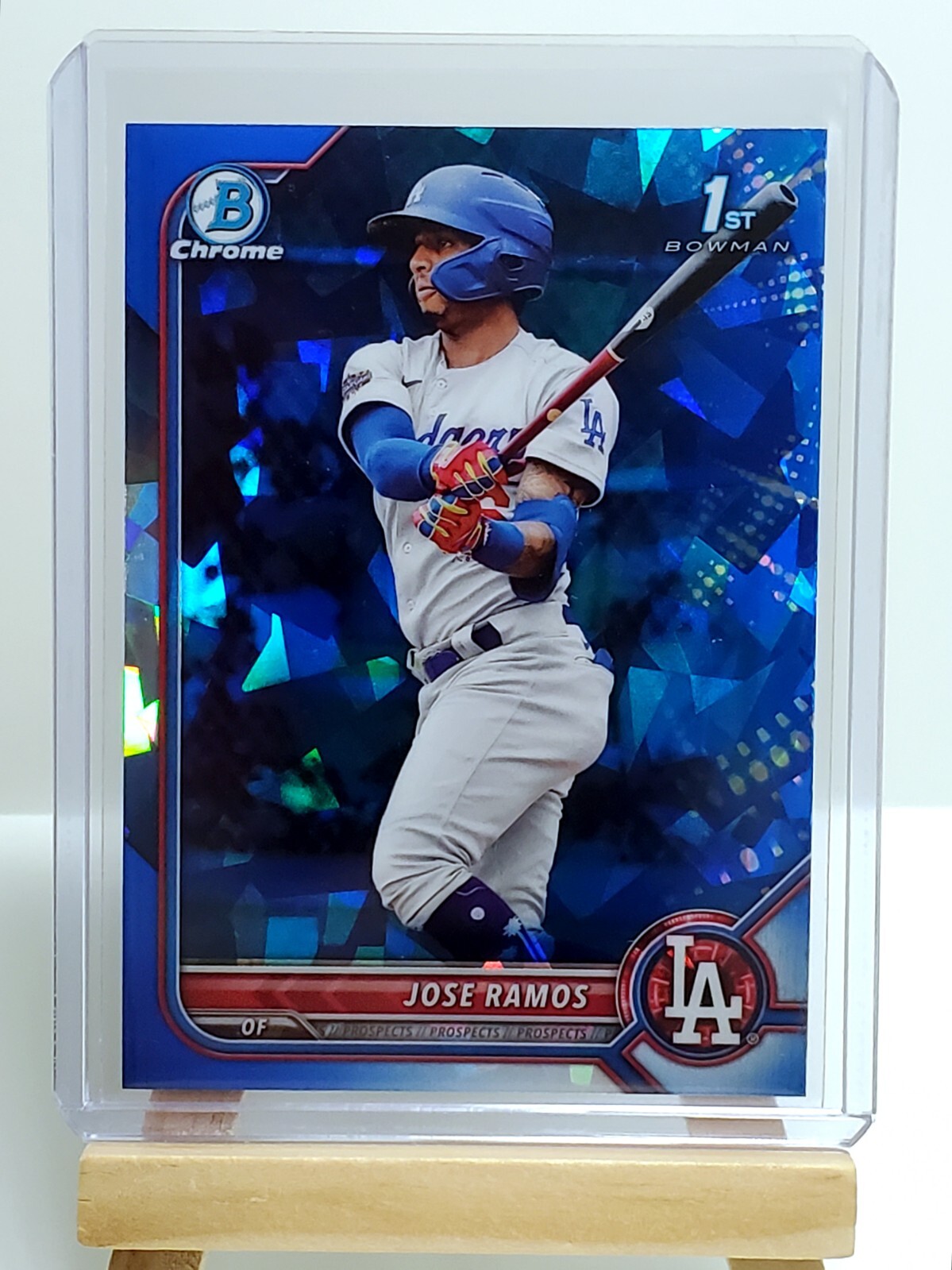 Jose Ramos 2022 1st Bowman Chrome Prospect Sapphire #BCP-129 Dodgers