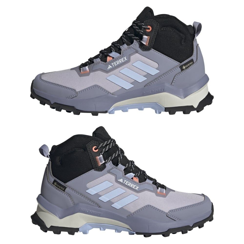 Adidas Terrex AX4 Mid GORE-TEX zapatos de senderismo mujer plata violeta azul oro 38 nuevos