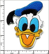 24 Pcs Embroidered Iron on patches Funy Cartoon Duck 6.5x8.5cm AP032nA