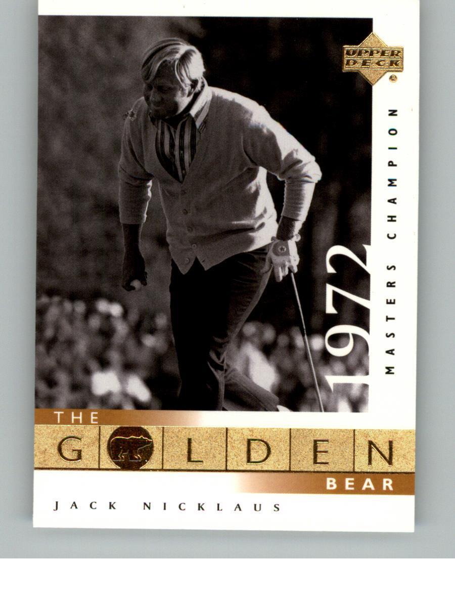 2001 Upper Deck Jack Nicklaus 115 The Golden Bear