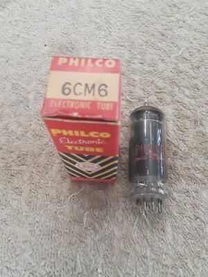 NOS Philco 6CM6 Vacuum tube