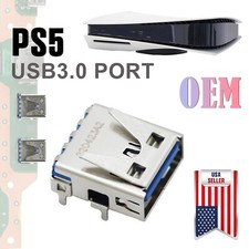 OEM PS5 USB 3.0 Rear Back Type-A Port Socket Dock For SONY Playstation 5 Console