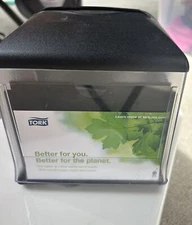 New Tork Xpressnap Cafe Black Napkin Dispenser Classic Design Restaurant Kitchen