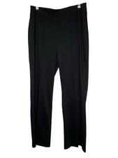 Denim  Co. Pants Signature Flex Twill Wide-Leg Trousers A628078 Black Medium