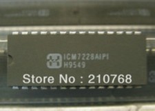 INTERSIL ICM7228AIPI DIP-28 8-Digit Microprocessor- RH