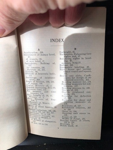 I.C.S. Civil Engineering Handbook, 3rd Edition SmallTextbook 1935 NICE - Picture 7 of 7