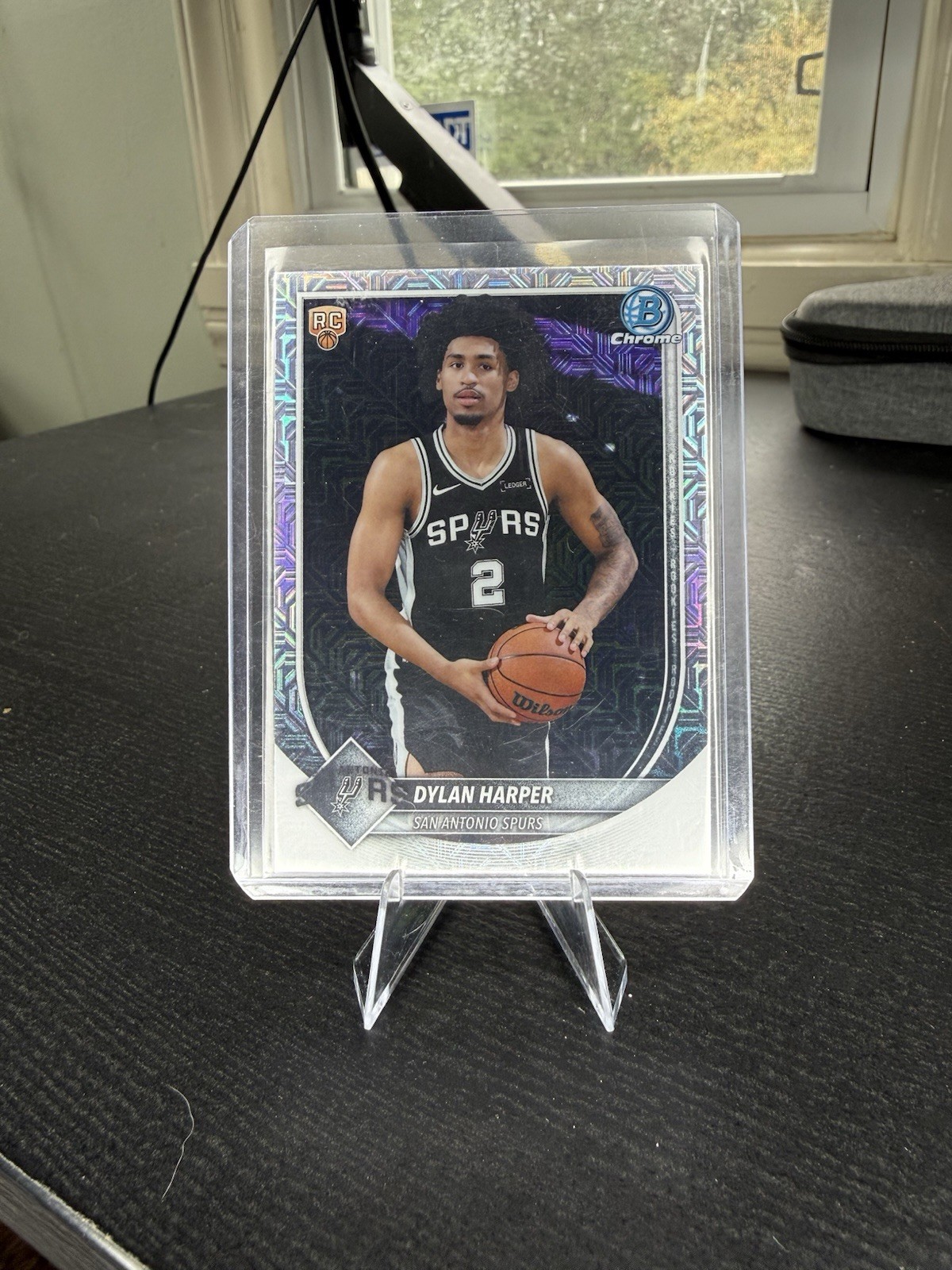 2025-26 Bowman Chrome Dylan Harper #BCV-2 Mojo Refractor (RC)