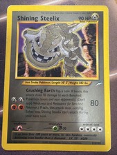 Pokémon TCG Shining Steelix Neo Destiny Secret Rare 112/105 LP on eBay