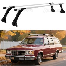Car Gutter Foot Roof Rack Crossbar Cargo Carrier For Pontiac Safari 1985 - 1989