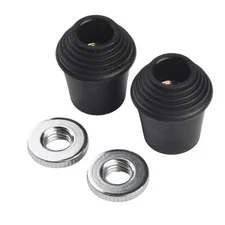 Enhance Your Drumming Experience with High Quality Rubber Feet Tip 2Pcs