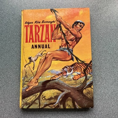 TARZAN Annual 1964 British Hardback Very Rare Vintage Book Excellent Condition 