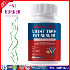 120 Night Time Fat Burner for Weight Loss Support Sleep Aid Appetite Suppressant