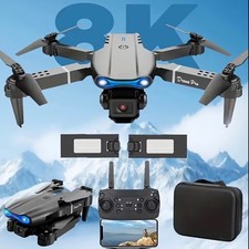 Drone Camera Quadcopter E99 Rc-100m Fpv Hd Wifi Foldable 4k Selfie Dual Wide