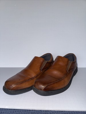Nunn Bush BROWN Leather Shoes, Size 11 Memory Foam Formal and Casual Wear