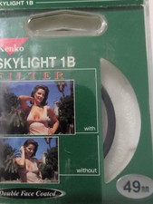 Camera Lens Filter Skylight 49mm Kenko Made In Japan