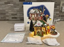 Dept 56 LE “The Cocoa Stop” The Original Snow Village #55096 Rare-COA 4165/5600
