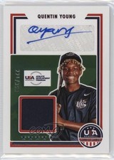 2022 Panini USA Baseball Stars & Stripes Signatures /399 Quentin Young Auto 0j81