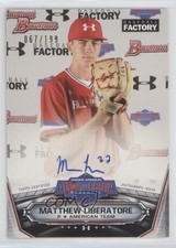 2017 Bowman Draft Under Armour All-America Game Matthew Liberatore Auto 0x3q