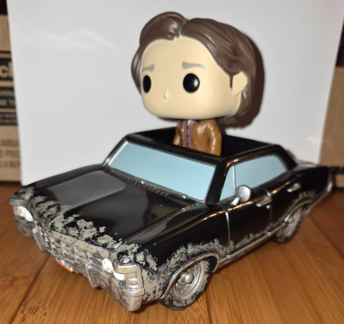 Funko Pop! Rides Supernatural Sam with Baby Hot Topic oob no box