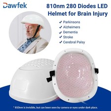 810nm Led Light Therapy Photobiomodulation Brain Helmet for Parkinson Anxiety