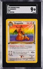 1999 POKEMON FOSSIL 1ST EDITION #19 DRAGONITE SGC 9