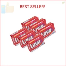 Lava 10185 Pumice Hand Cleaning and Moisturizing Bar Soap 5.75 Ounces (6 Pack)