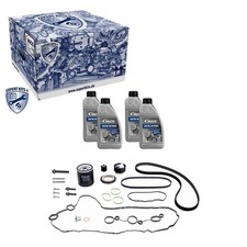 VAICO ZAHNRIEMEN SATZ + 4L 5W-30 ÖL passend für CITROËN C4 PEUGEOT 208 2008 1.2