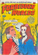 Forbidden Worlds Comics 145 números clásicos en formato PDF en unidad flash USB