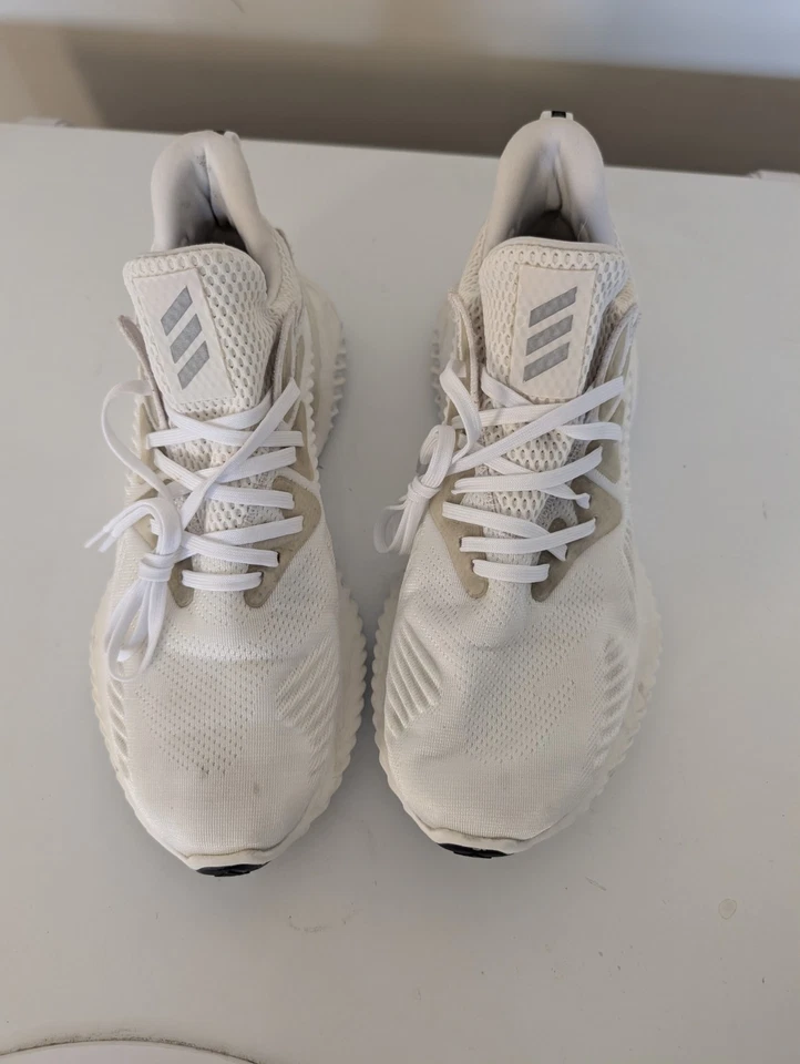 Women's Size 8 - adidas Alphabounce Beyond Cloud White - Image 3 of 4