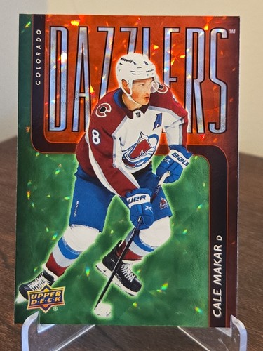 Cale Makar [Black] #DZ-31 2025 Upper Deck Dazzlers card