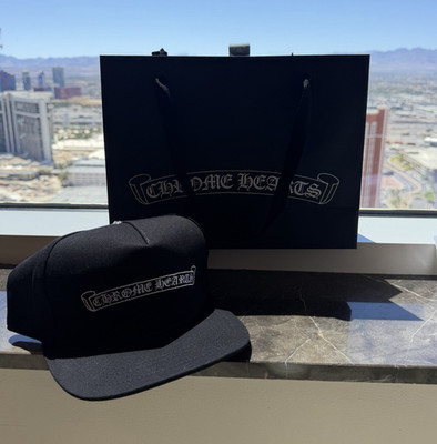 Chrome Hearts Scroll Logo Hat