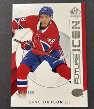 2024-25 Upper Deck SP Authentic Lane Hutson Future Icon /399 RC #FI-25